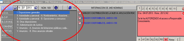 Panel de Información exterior